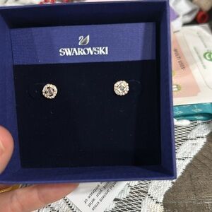 Swarovski Studded Earrings Brand New